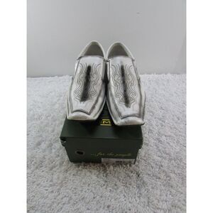 Jump for the People Wild 22201M-011 White Mens Loafers Size 11